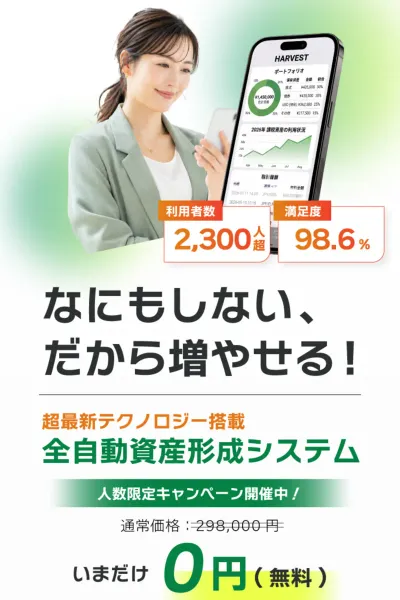 ハーベストの広告